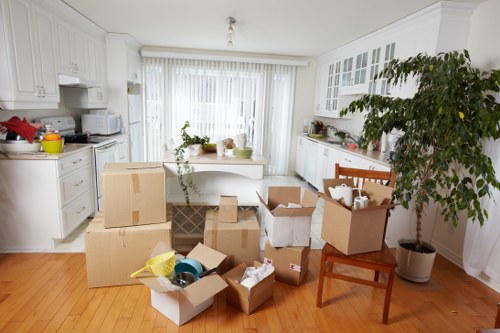 Encrypted online card payment for Removal Van Earls Court services