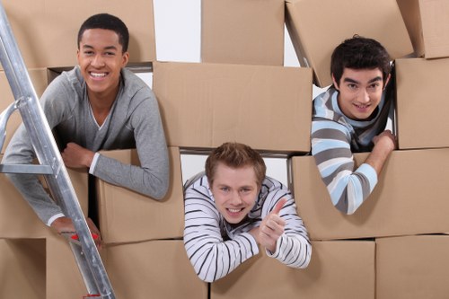 Coordinated office move between commercial premises in Earls Court