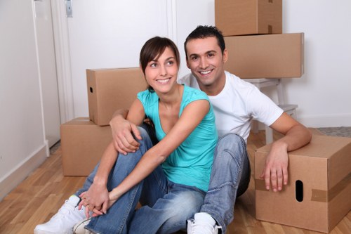 Professional movers handling household removals in Earls Court