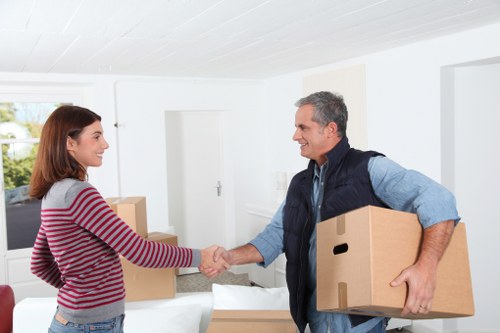 Careful handling of boxes and furniture during an Earls Court move