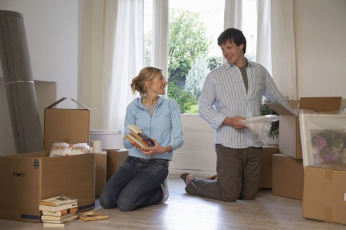Local movers handling flat access and stairs in Earls Court