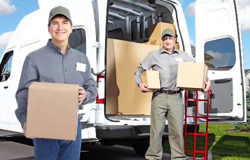 Local removals team handling stairs and access in Earls Court