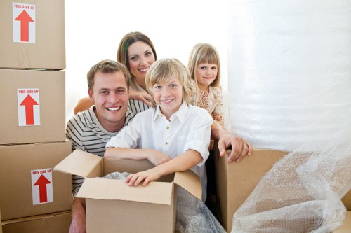 Careful handling of office equipment during a local relocation